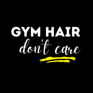 Gym hair don't care - Shoulder Tote Design