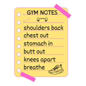 Gym notes - Tote Bag Design