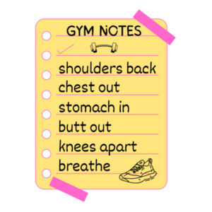 Gym notes - Tote Bag Design