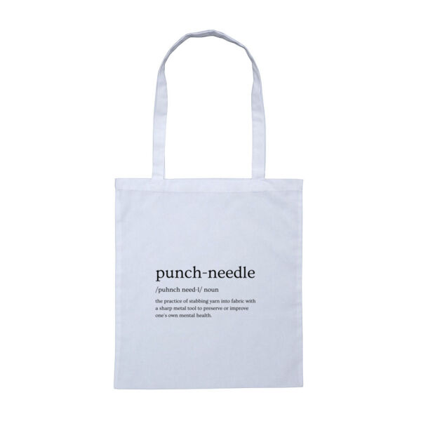 Punch Needle definition (funny version) - Tote Bag Thumbnail