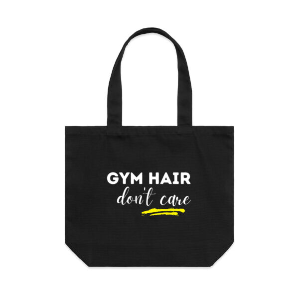 Gym hair don't care - Shoulder Tote Thumbnail